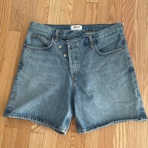 Agolde Criss Cross Shorts